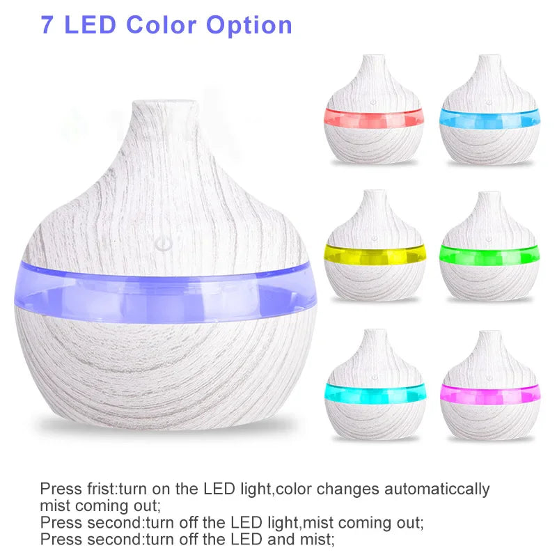 مرطب هواء مكتبي صغير وهادئ (USB) - مثالي للغرفة والمكتب
Mini USB Desktop Humidifier - Silent Mist for Bedroom & Office.