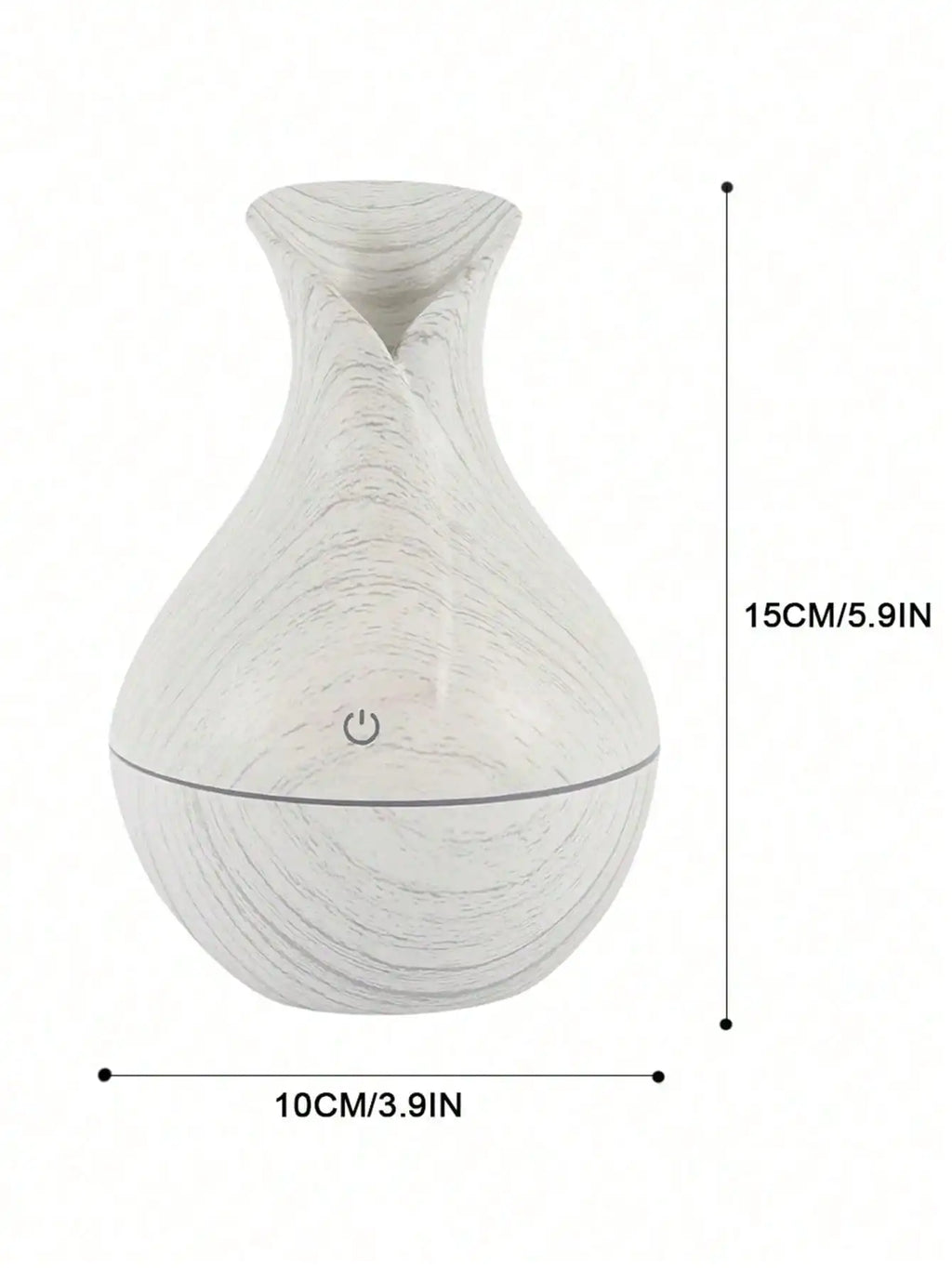 مرطب هواء مكتبي صغير وهادئ (USB) - مثالي للغرفة والمكتب
Mini USB Desktop Humidifier - Silent Mist for Bedroom & Office.