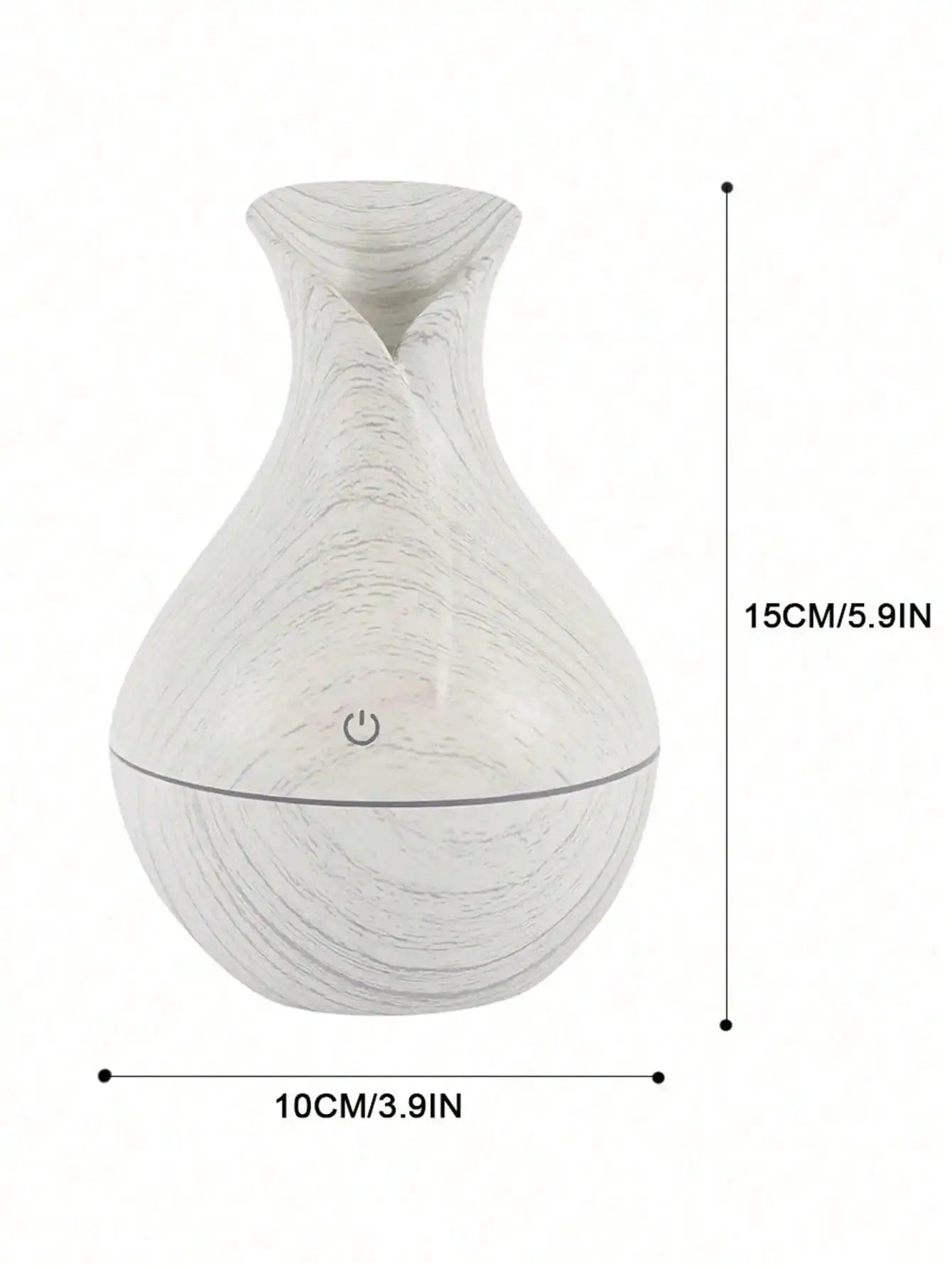 مرطب هواء مكتبي صغير وهادئ (USB) - مثالي للغرفة والمكتب
Mini USB Desktop Humidifier - Silent Mist for Bedroom & Office.