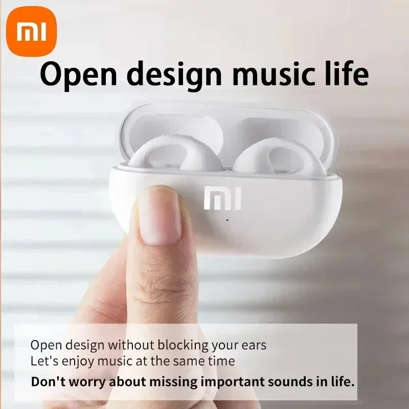 سماعة أذن شاومي بتقنية التوصيل العظمي - صوت HiFi، مثالية للرياضة والألعاب
Xiaomi HiFi Bone Conduction Headphones - Bluetooth Stereo for Gaming & Running.